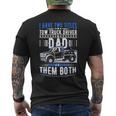 Autista Di Carro Attrezzi Papà Carro Attrezzi Padre T-shirt da uomo con stampa posteriore