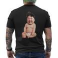 Baby Kim Jong Un-Big Baby メンズTシャツ バックプリント