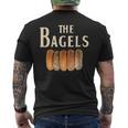 The Bagels Loveresameeed Everything ベーグルベーカー デリ メンズTシャツ バックプリント