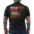 Baloncesto Divertido No Puedo Tengo Basket Basketball Camiseta Hombre Estampado Espalda