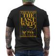 The Band The Last Waltz Yellow Print メンズTシャツ バックプリント