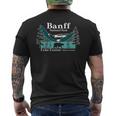 Banff National Park Lake Louise Alberta Canada Bärenberg メンズTシャツ バックプリント