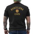 Barcelonapain スペイン、バルセロナ メンズTシャツ バックプリント