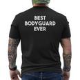 Best Bodyguard All Times T-Shirt mit Rückendruck
