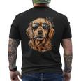 Best Golden Retriever Dad Ever Dog Para Hombres Y Niños Camiseta Hombre Estampado Espalda
