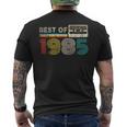 Best Of 1985 Classic Birthday 1985 Cassette Tapeintage メンズTシャツ バックプリント