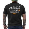 Bitcoin The Evolution Of Money メンズTシャツ バックプリント