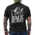 Bmx Mode On Biker Bicycle Bike Cyclist Extremeports Bmx メンズTシャツ バックプリント