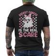 Breast Cancer Is The Realcare メンズTシャツ バックプリント