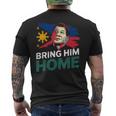 Bring Him Home サポーター Digong Duterte フィリピン Du30 メンズTシャツ バックプリント