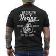 Brooklyn New York ボクシング スローバック メンズTシャツ バックプリント