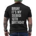 Bruh It's Mykibidi 10歳の誕生日プレゼント 10歳 男の子 メンズTシャツ バックプリント