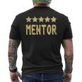 Cadeau Amusant De Mentor Best Fivetar Best Mentor Reconnaissance T-shirt imprimé au dos