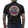 Cafe Racer フルスロットル ヴィンテージモーターサイクルtシャツ メンズTシャツ バックプリント