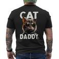 Cat Daddy 猫のお父さん 猫のお父さん お父さん ハウス 猫のお父さん 父の日 猫 メンズTシャツ バックプリント