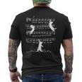 Cats Kittens ベートーヴェン第9番 交響曲 クラシック 楽譜 メンズTシャツ バックプリント