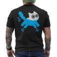 Catwimming Kitten In Water Cute Animalwimmer メンズTシャツ バックプリント