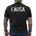 Causa フードデザイン メンズ レディース キッズ 面白い カウサ メンズTシャツ バックプリント