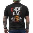 Cheat Day チート・デイ フィットネス 気ままなジム ブレイク ダイエット 冷え込む日 メンズTシャツ バックプリント