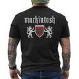 Clan Mackintosh タータン スコットランドチェック マッキントッシュクラン メンズTシャツ バックプリント