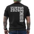 Class Of 2026 Senior 2026 Back To School Graduation 2026 Men's T-shirt Back Print