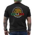 Colima Mexicoouvenir Mexican Pride Fiesta Cinco De Mayo メンズTシャツ バックプリント