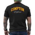 Compton Compton Pride California 310 Compton City Ca メンズTシャツ バックプリント
