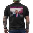 Daddy's Home President Donald Trump Pink Trumpelfie メンズTシャツ バックプリント