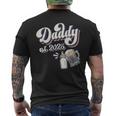 Daddy Est 2025 初めての父の日 新しいパパ 若い父親 メンズTシャツ バックプリント