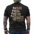 Dibs On The Bass Player ギターミュージシャン メンズTシャツ バックプリント