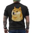 Dogecoin Just Doge メンズTシャツ バックプリント