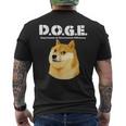 Doge政府効率省 メンズTシャツ バックプリント