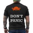 Don't Panic Rustacean Ferris The Crab Rustプログラミング 長袖tシャツ メンズTシャツ バックプリント