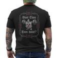 Dost Thou Even Hoist Knight Weightlifter Workout Gym Gothic Men's T-shirt Back Print