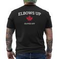 Elbows Up Canada グローブ Off Canadian Pride Northtrong メンズTシャツ バックプリント