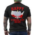Feliz Día De Dyngus 2025 Polska Águila Blanca Polaca Día De Dyngus Camiseta Hombre Estampado Espalda