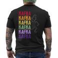 Franz Kafka The Metamorphosis メンズTシャツ バックプリント