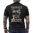 Frenchie Daddyフレンチー パパ 父の日 フレンチブルドッグ メンズTシャツ バックプリント