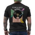 Funk &Oul Patrol 70年代80年代ビンテージアフログラフィックミュージックシャツ メンズTシャツ バックプリント