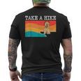 Take A Hike ケアンテリア グラフィック ハイキング メンズTシャツ バックプリント