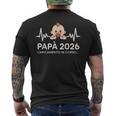 Futuro Papà 2026 Loading Regali Divertente Per Papa Padre T-shirt da uomo con stampa posteriore
