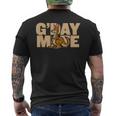 Gday Mate Australia Australian Rugby Top Aussie Day メンズTシャツ バックプリント