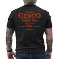Genco Olive Oil Little Italy ニューヨーク メンズTシャツ バックプリント