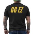 Gg Ez Ggez Good Game Easy Over Ow Fps おもしろゲーミングウォッチ Ow2 メンズTシャツ バックプリント