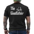 The Goodfather 父の日 ギフト グラフィック ホワイト メンズTシャツ バックプリント