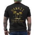 Hawaii Est 1959 ヤシの木 サーフ サーファー マウイ アロハ ハワイアン メンズTシャツ バックプリント