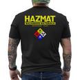 Hazmat 危険物対応チーム技術者tシャツ メンズTシャツ バックプリント