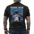 Home Run Champion Teoscar Hernandez Los Angeles Mlbpa メンズTシャツ バックプリント