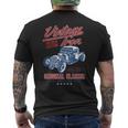 Hot Rodintage In Mangas Camiseta Hombre Estampado Espalda
