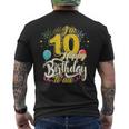 I'm 10 Years Old Happy Birthday To Me 10Th Birthday メンズTシャツ バックプリント